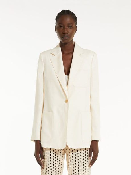 MAX MARA Bohemia Beige Jacket - SS24 Collection