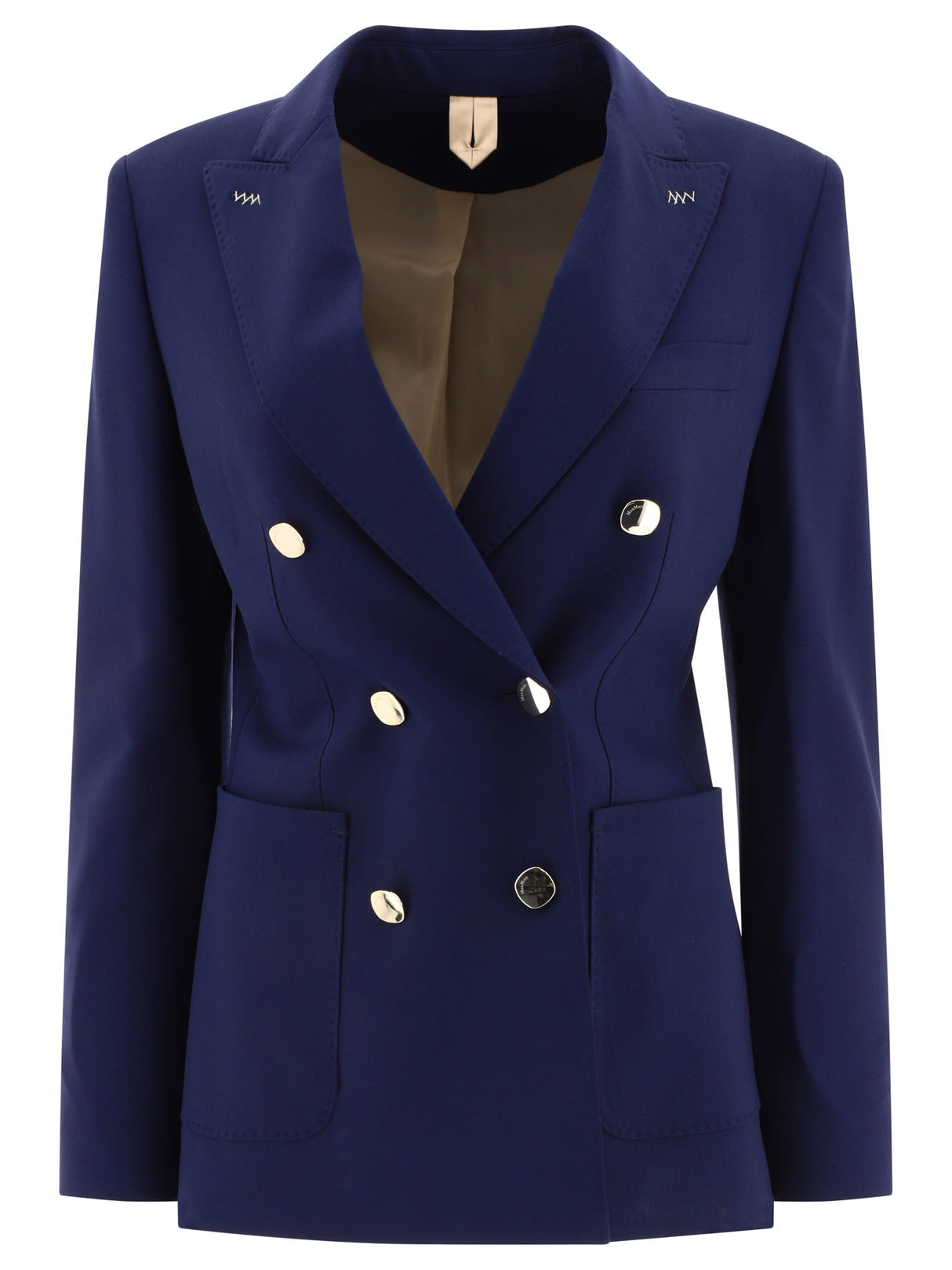 MAX MARA Blue Suit Jacket for Women - Perfect for the 2024 Spring/Summer Season