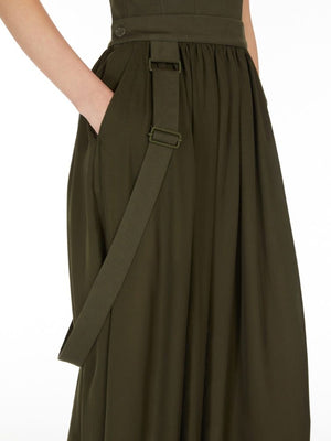 MAX MARA Green Mini Skirt for Women - 24SS Collection