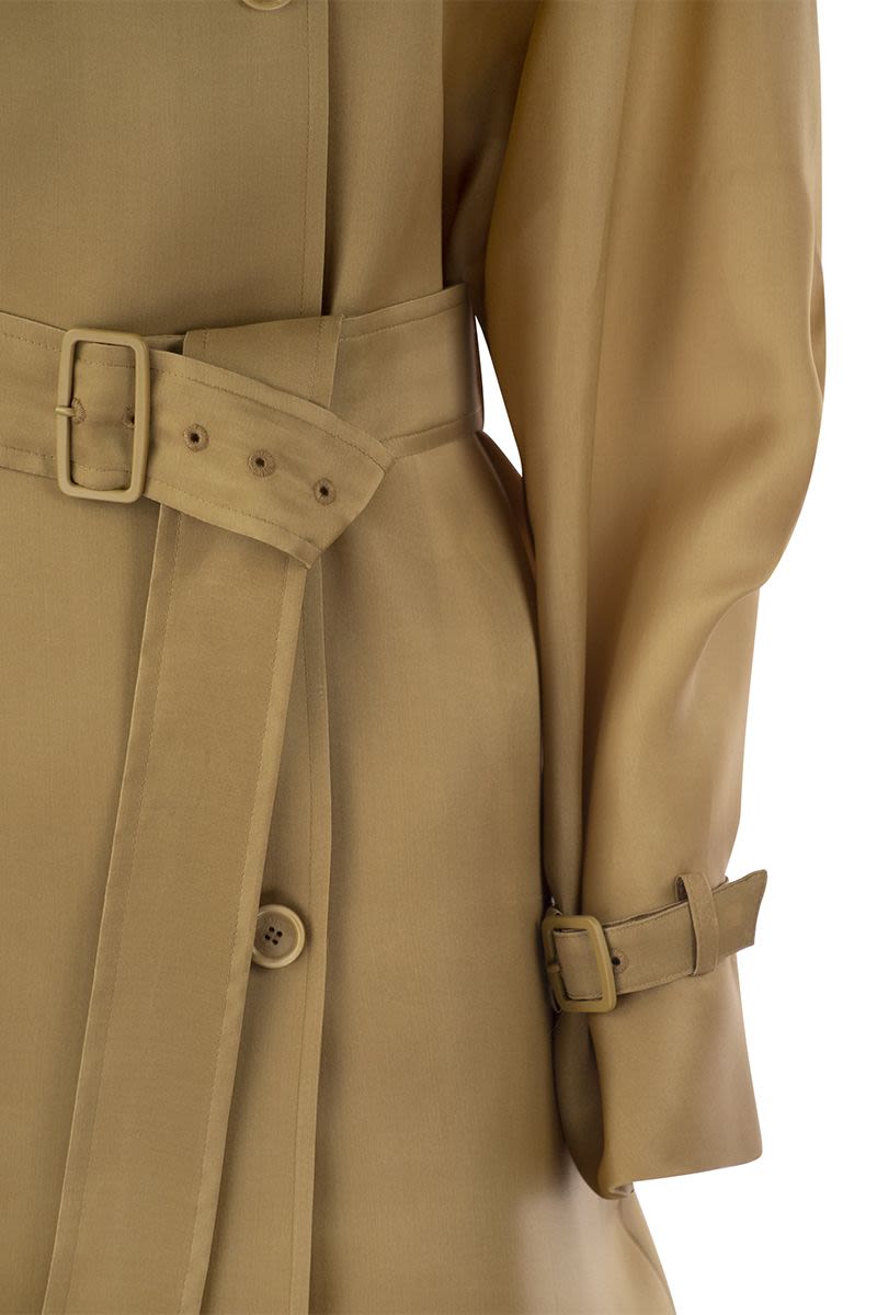 MAX MARA Tan Women's Trench Coat - 24SS Collection