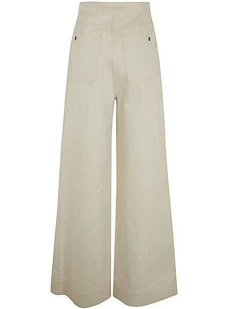 MAX MARA Wide Leg Trousers for Women - SS24 Collection