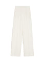 MAX MARA Classy White Canvas Shorts for Women - 24SS Season 2024