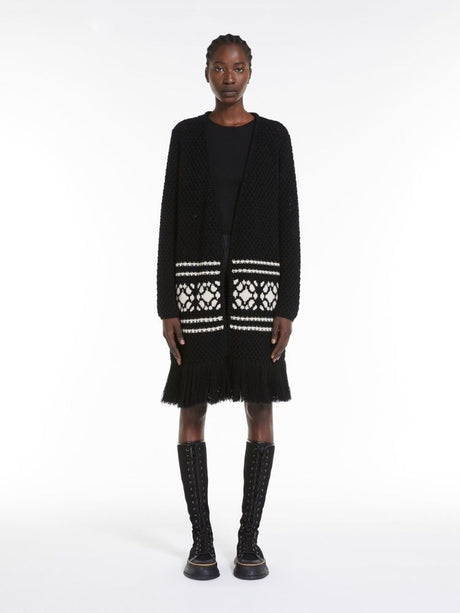 Sweater phong cách Orione màu đen dành cho phụ nữ - Bộ sưu tập SS24