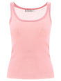 MAX MARA Ribbed Silk Tank Top for Women