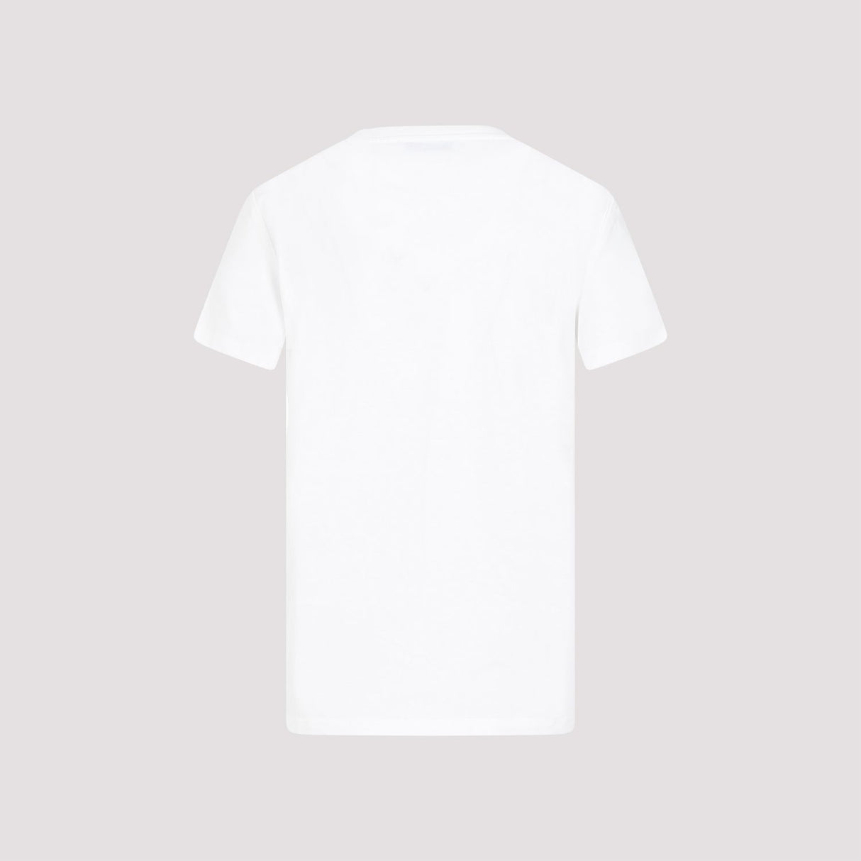 經典白色女性純棉T恤-SS24系列
