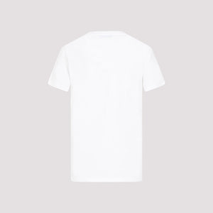 經典白色女性純棉T恤-SS24系列
