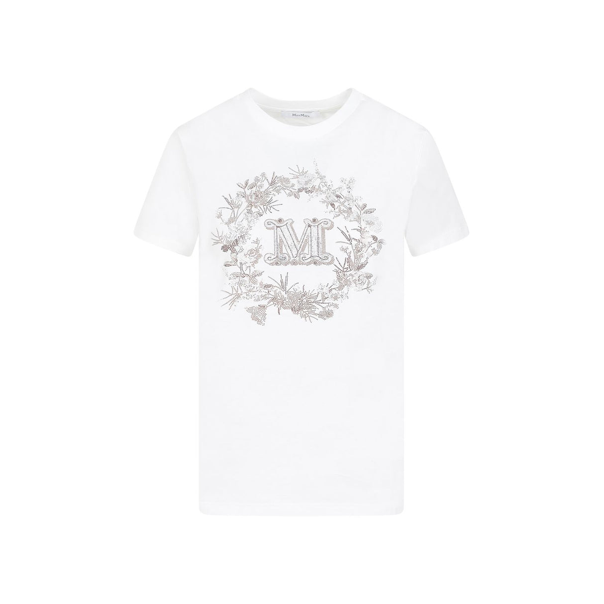 白の綿Tシャツ - SS24コレクション