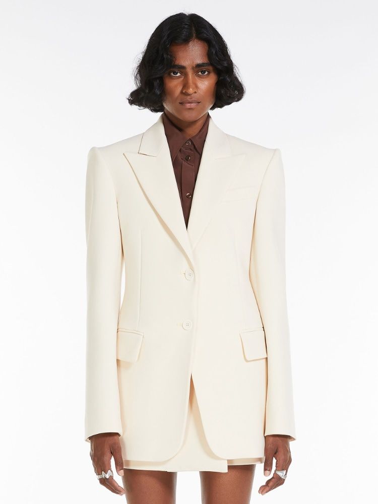 MAX MARA SPORTMAX Classy Tan Zermat Jacket for Women - SS24 Collection