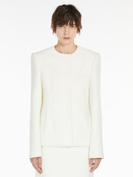 女裝米白色運動外套－ 2024春夏新款