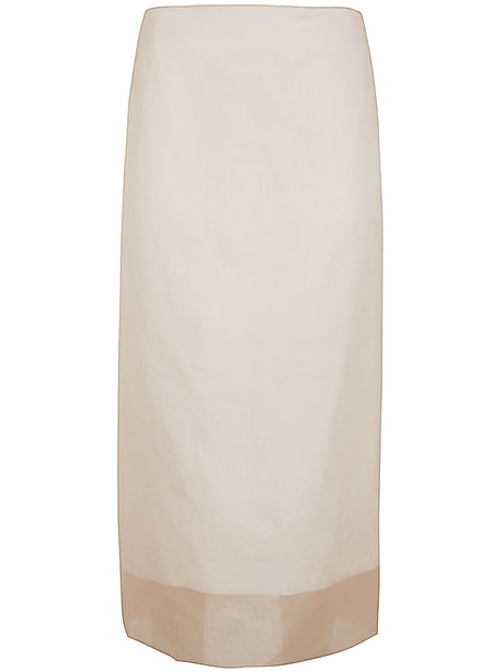 MAX MARA SPORTMAX Silk Pencil Skirt for Women - SS24 Collection