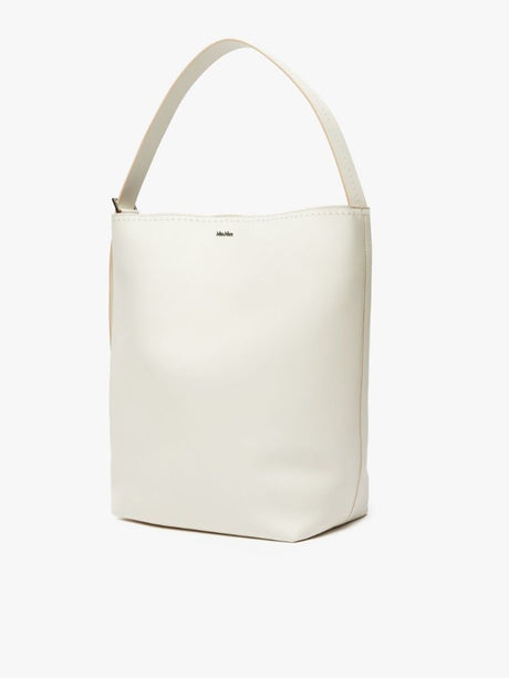 Elegant White Crossbody Leather Handbag for Women - SS24 Seasonal Must-Have