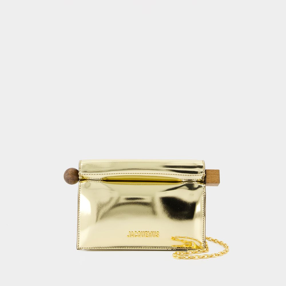 JACQUEMUS The PETIT POCHETTE ROND HANDBAG