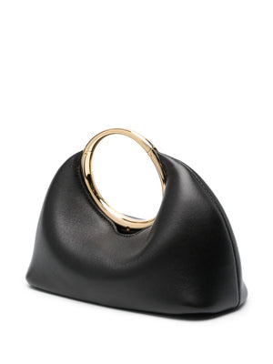 JACQUEMUS Structured Mini Leather Clutch