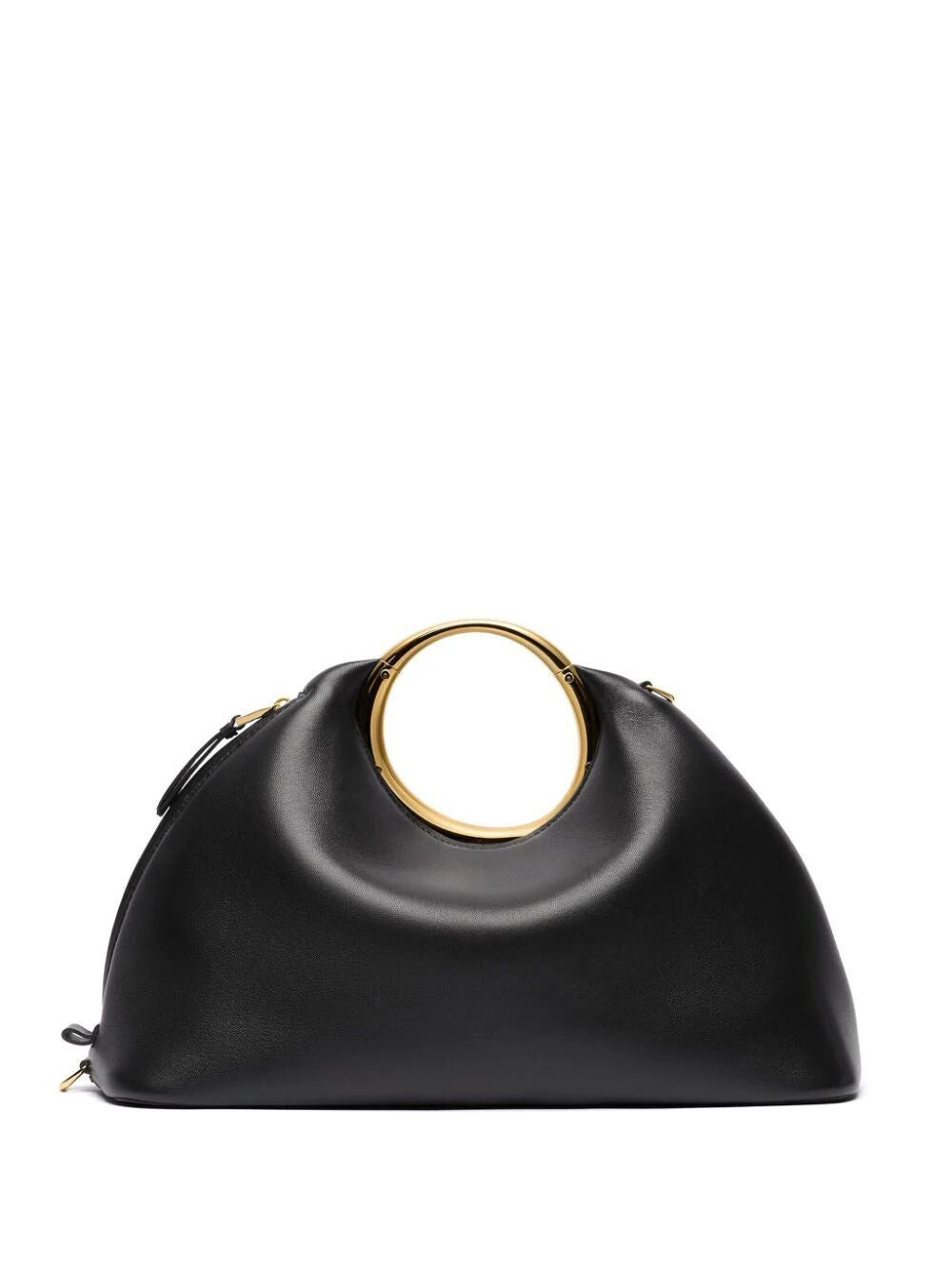 JACQUEMUS Chic Black Leather Handbag for Women - FW24 Collection