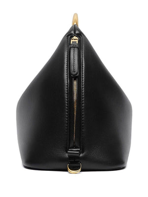 JACQUEMUS Chic Black Leather Handbag for Women - FW24 Collection