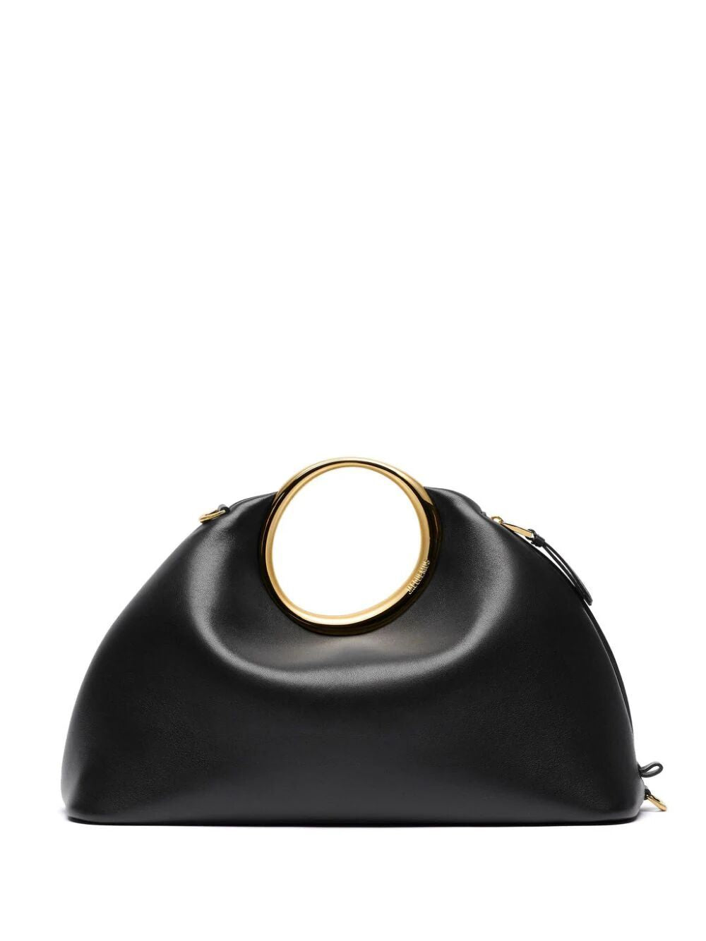 JACQUEMUS Chic Black Leather Handbag for Women - FW24 Collection