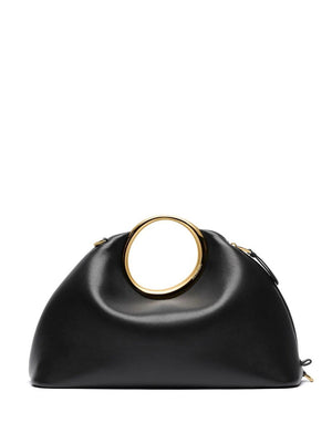 JACQUEMUS Chic Black Leather Handbag for Women - FW24 Collection