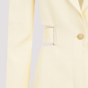 JACQUEMUS Yellow Mini Dress for Women - Perfect for SS24