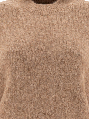 JACQUEMUS Classic Beige Long Sleeve Sweater