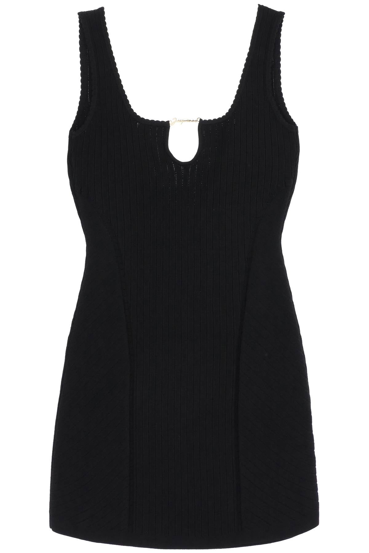 JACQUEMUS Black Mini Dress for Women in SS24 - 241KN3552355