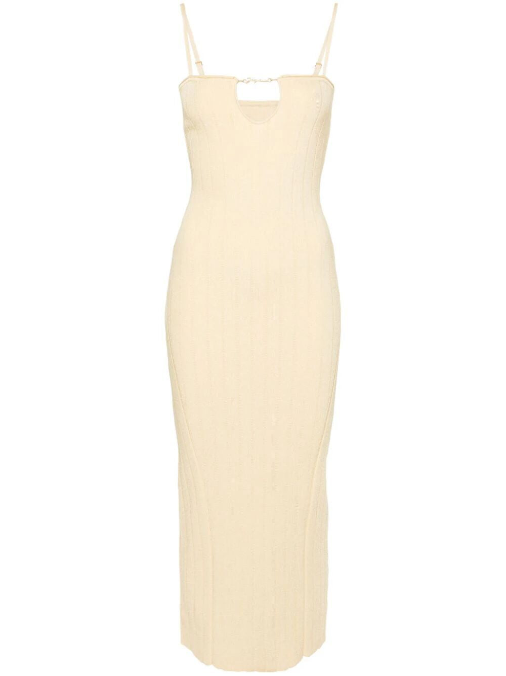 JACQUEMUS Sierra Midi Dress with Straps for Women