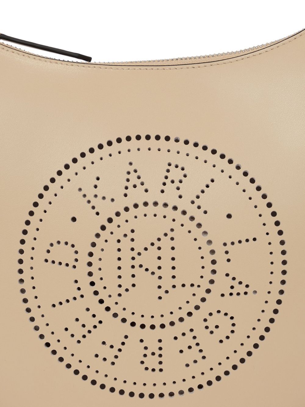 KARL LAGERFELD Circle Moon Mini Handbag with Perforated Logo