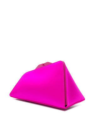 THE ATTICO 24SS Women's Shoulder Bag in Vibrant Fuchsia for Spring/Summer 2024