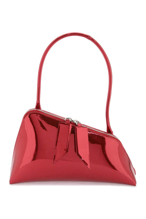 Red Mirror-Effect Sunrise Shoulder Bag for Women