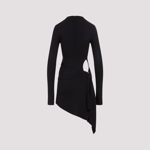 シックなブラックミニドレス - SS24コレクションからの女性用オリジナル