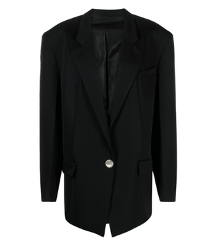 THE ATTICO Elegant Wool Jacket with Buttons for Women