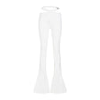 THE ATTICO White High-Waisted Pants for Women | SS24 Collection