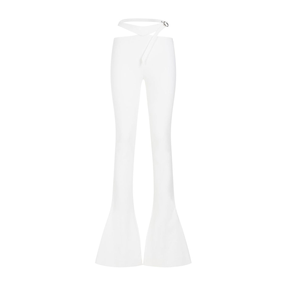 THE ATTICO White High-Waisted Pants for Women | SS24 Collection