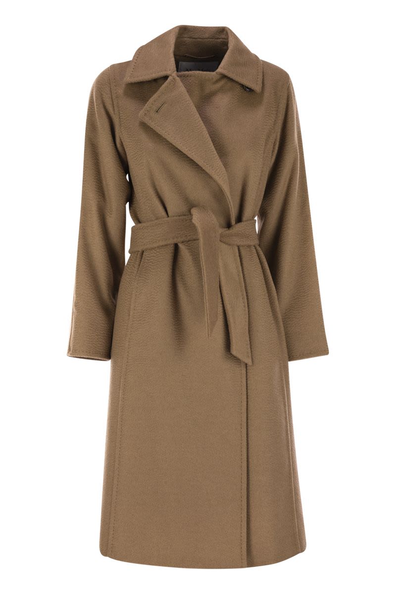 MAX MARA Luxurious Camel Wool Outerwear for Women - Fall/Winter 2024