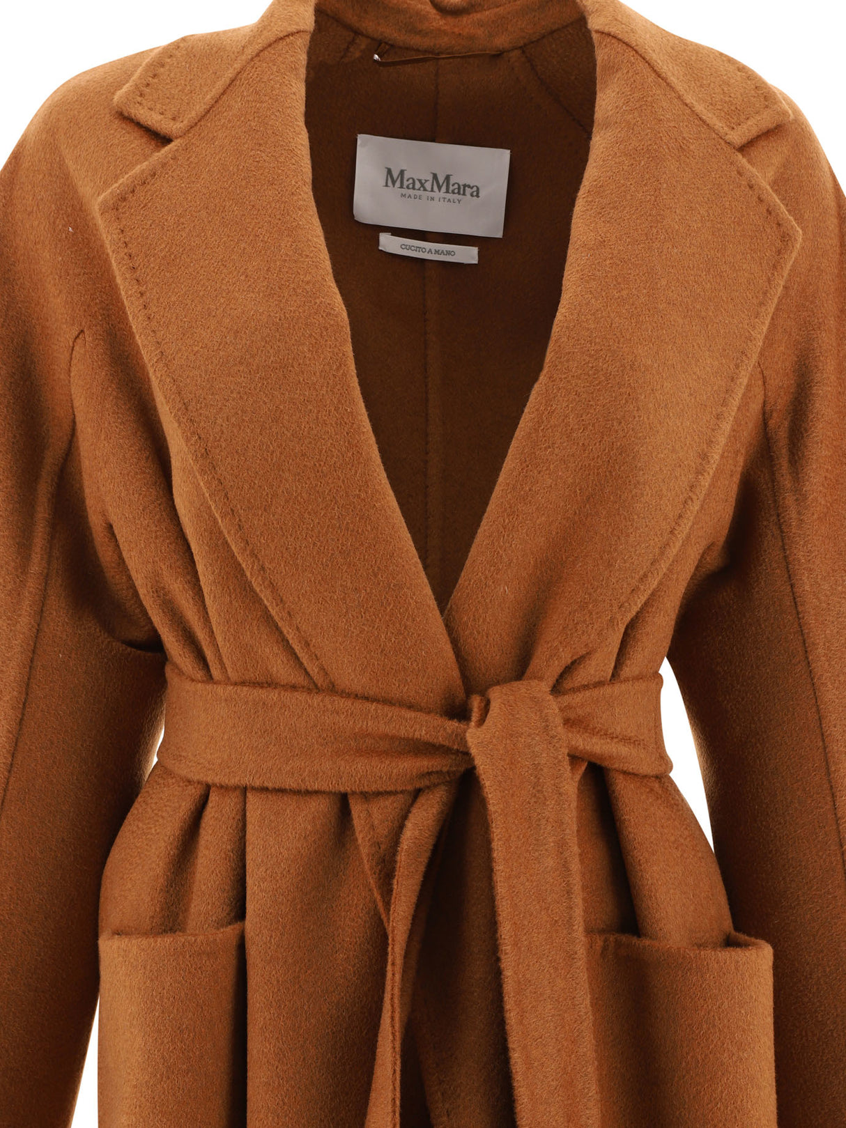 MAX MARA Classic Cashmere Long Sleeve Jacket