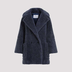 MAX MARA Teddy Blue Denim Jacket for Women - FW24