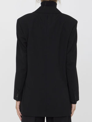 MAX MARA Elegant Double-Breasted Wool Jacket for Women