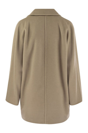 MAX MARA Elegant Short Wool-Cashmere Jacket