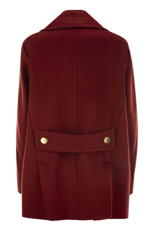 MAX MARA Oversized Double Cashmere Caban Jacket