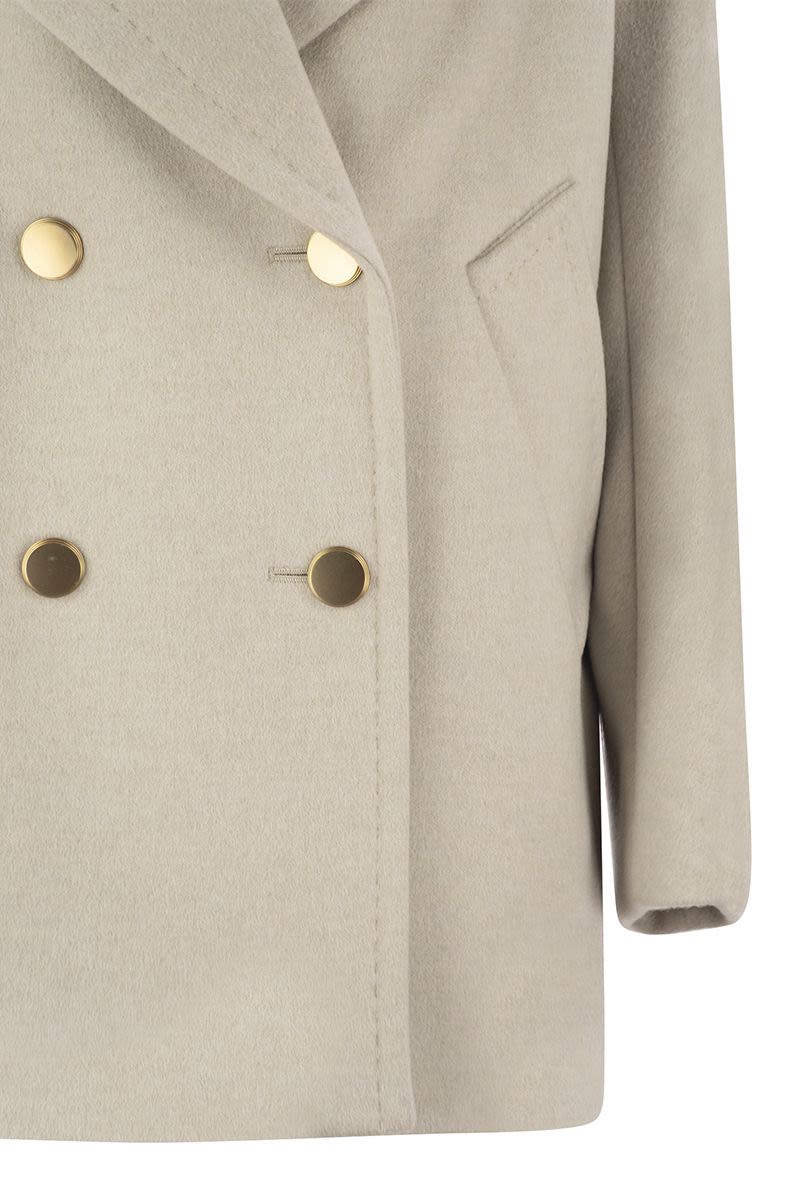 MAX MARA Oversized Double Cashmere Caban Jacket