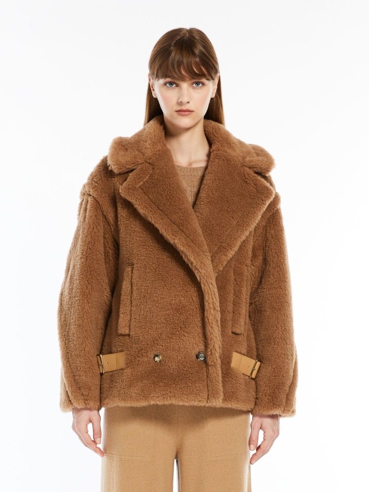 MAX MARA Elegant Camel Short Jacket