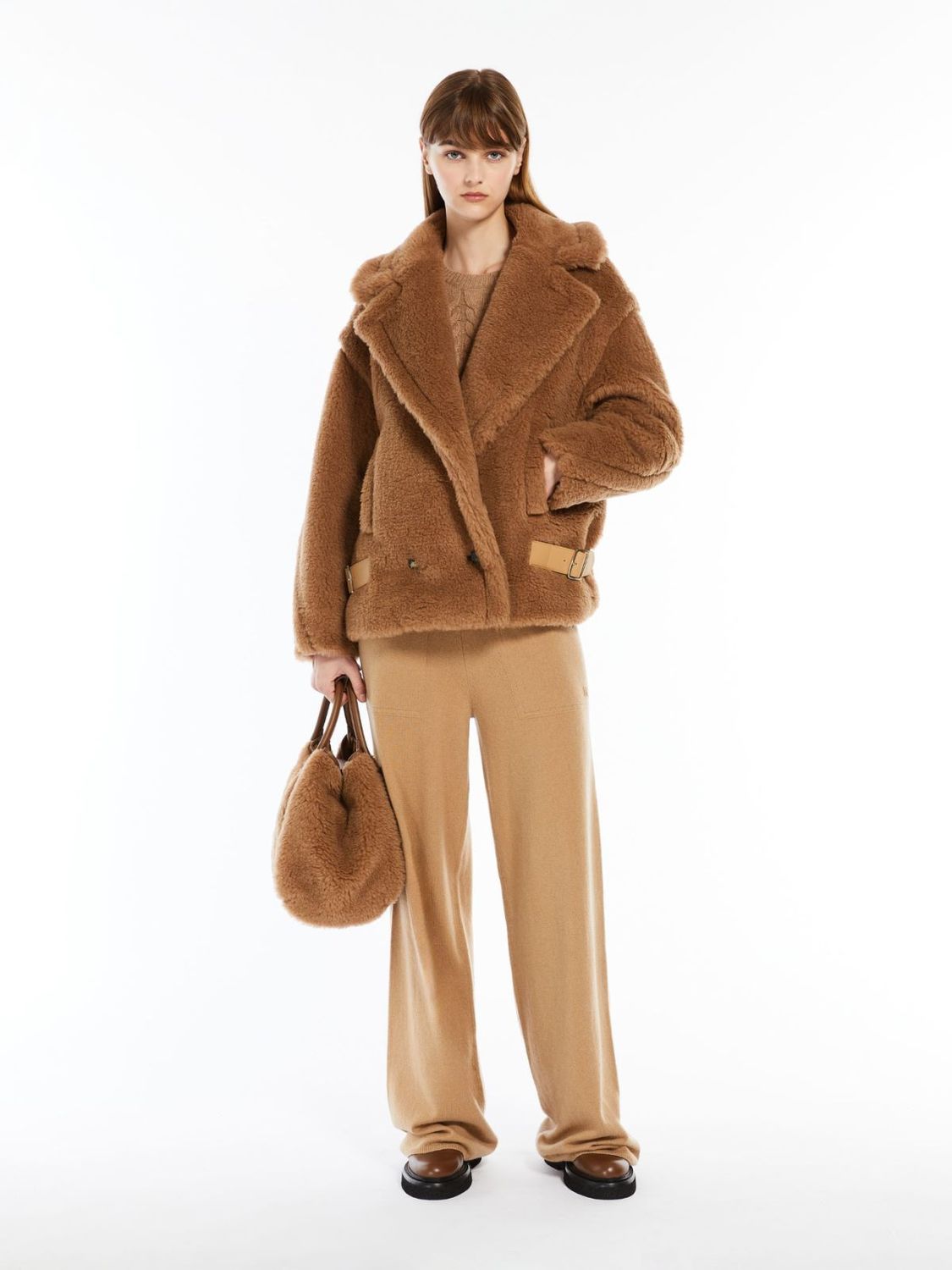 MAX MARA Elegant Camel Short Jacket