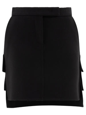 MAX MARA CAMELWOOL MINISKIRT