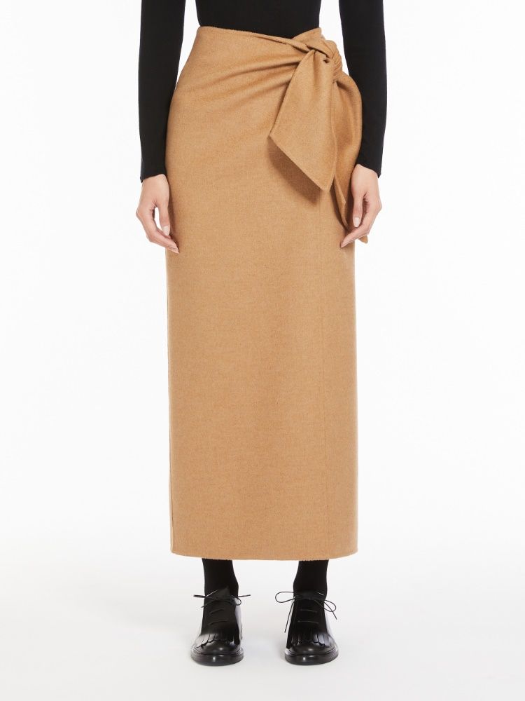 MAX MARA Timeless Camel Classic Skirt