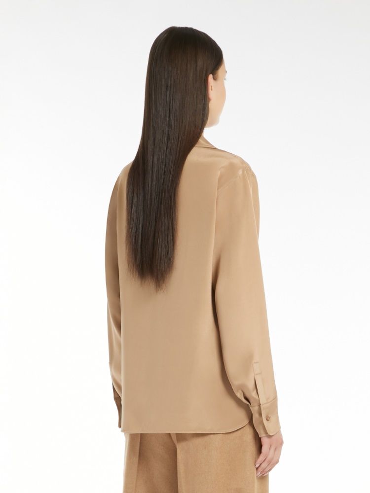 MAX MARA Silk Long Sleeve Shirt for Women