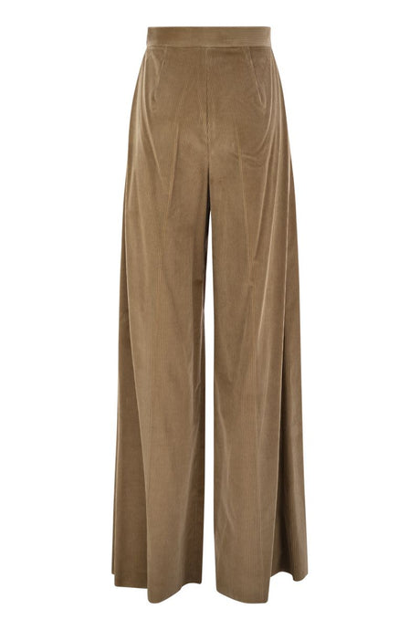 MAX MARA High-Waisted Wide-Leg Trousers