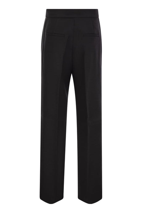 MAX MARA Elegant Straight-Leg Wool Trousers