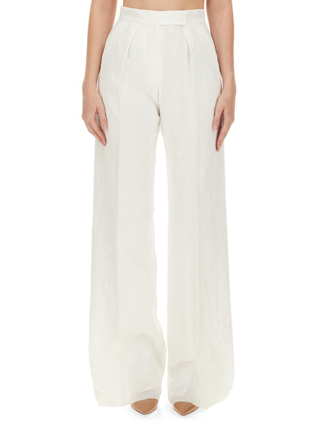 MAX MARA Elegant Wide Leg Pants - Size 40