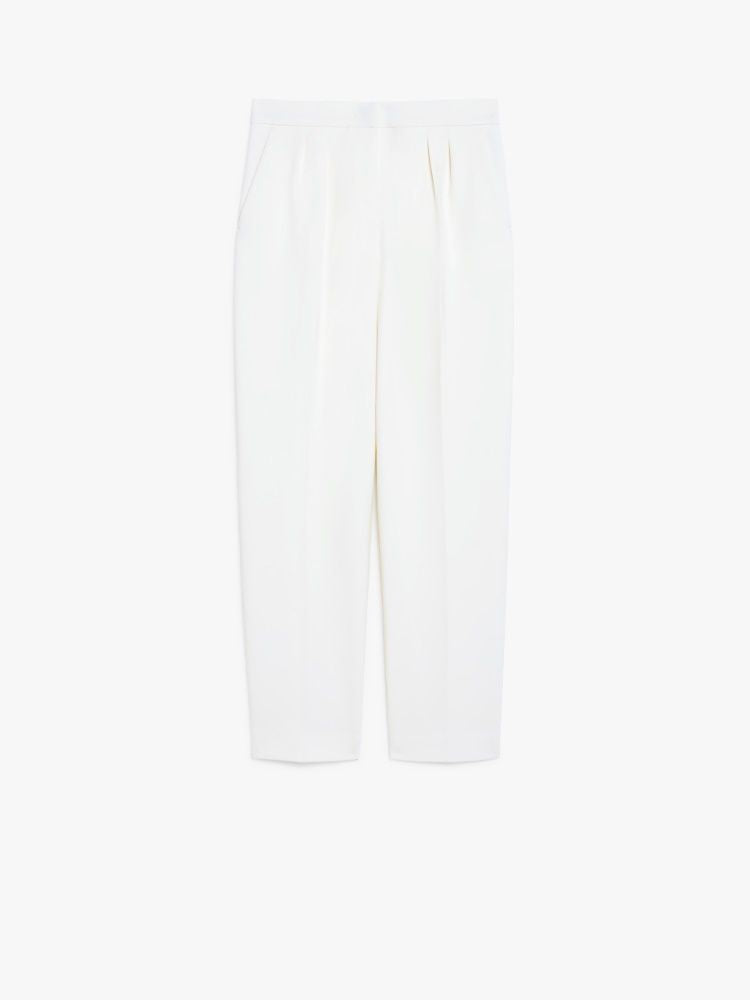 MAX MARA VERBANO LONG TROUSER WHITE