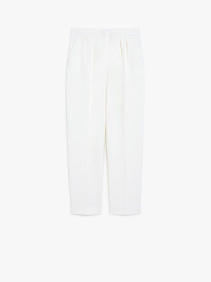 MAX MARA VERBANO LONG TROUSER WHITE