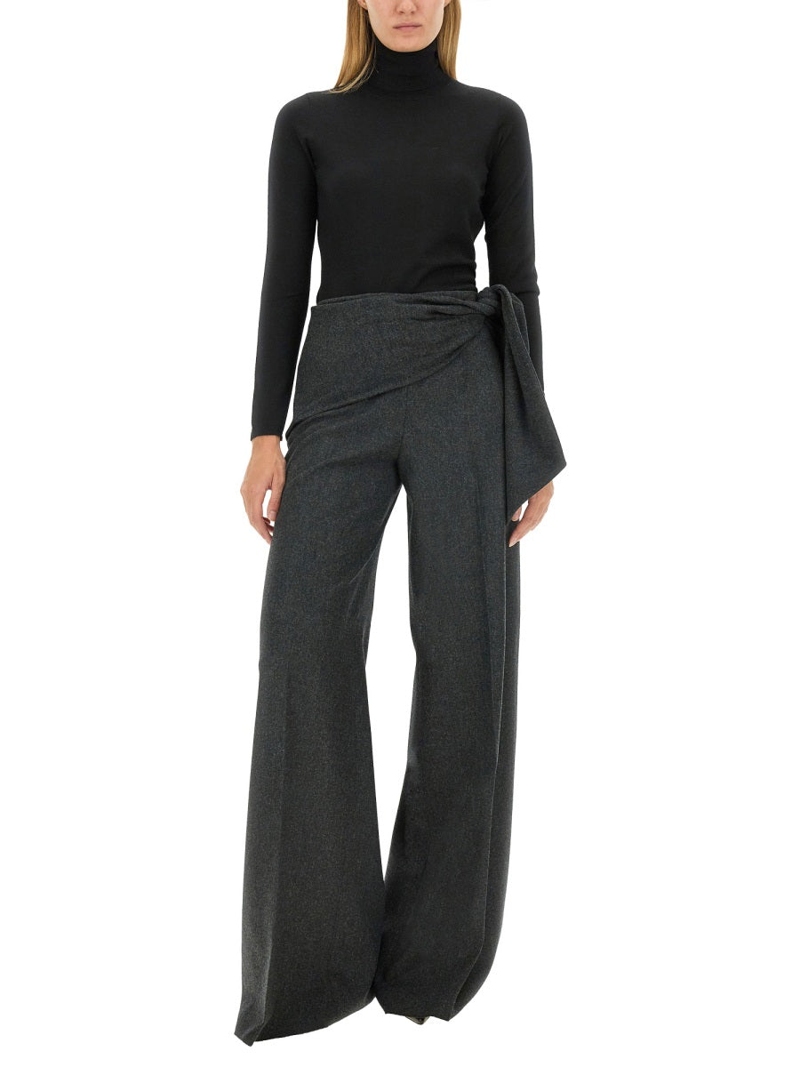 MAX MARA Elegant Wool Blend Pants - Size 40